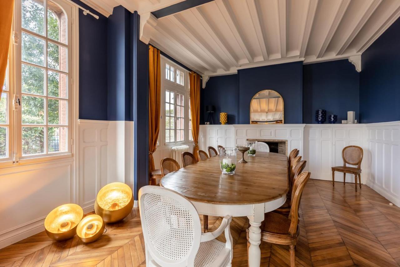 Le Manoir Des Embruns 14P - Location N1- Terrace- Public Parking 2 Min Villa Honfleur Eksteriør billede