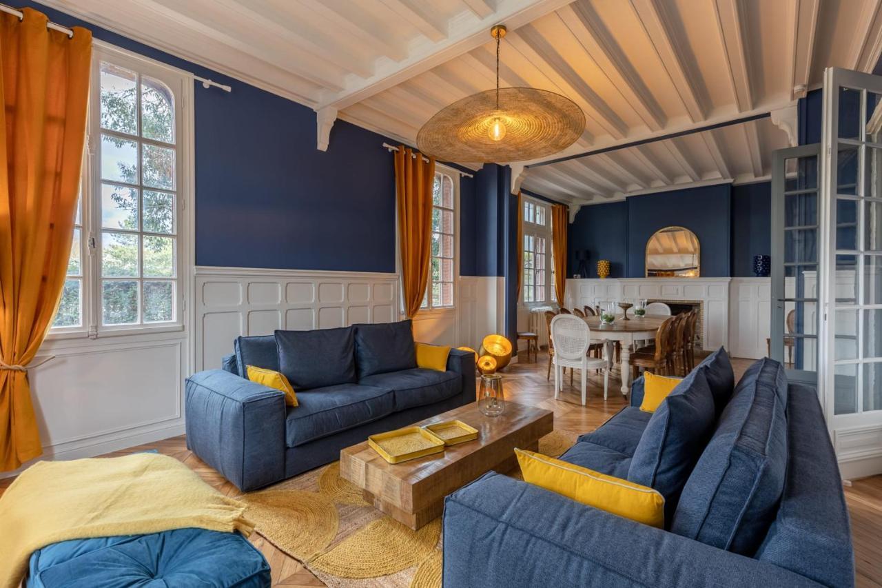 Le Manoir Des Embruns 14P - Location N1- Terrace- Public Parking 2 Min Villa Honfleur Eksteriør billede