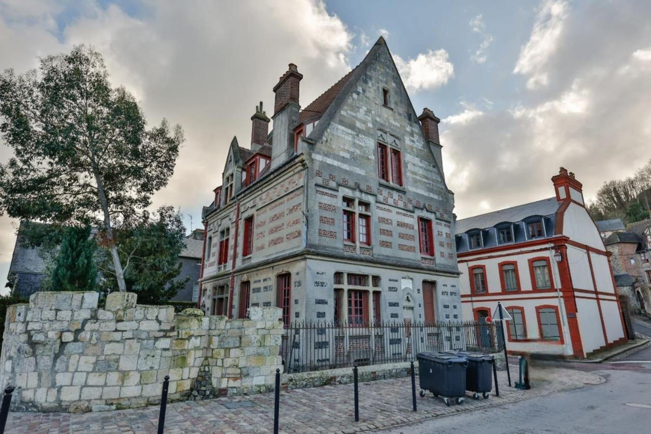 Le Manoir Des Embruns 14P - Location N1- Terrace- Public Parking 2 Min Villa Honfleur Eksteriør billede