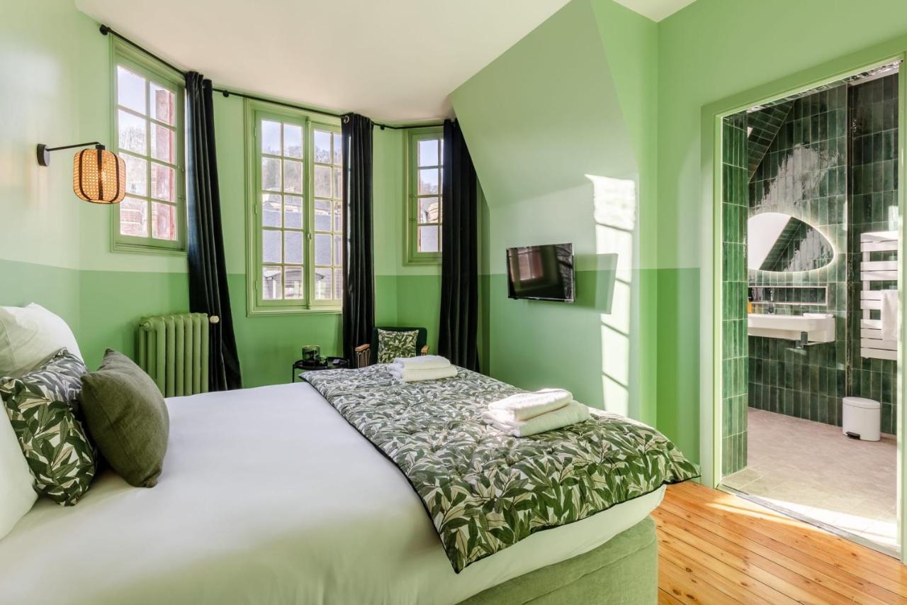 Le Manoir Des Embruns 14P - Location N1- Terrace- Public Parking 2 Min Villa Honfleur Eksteriør billede