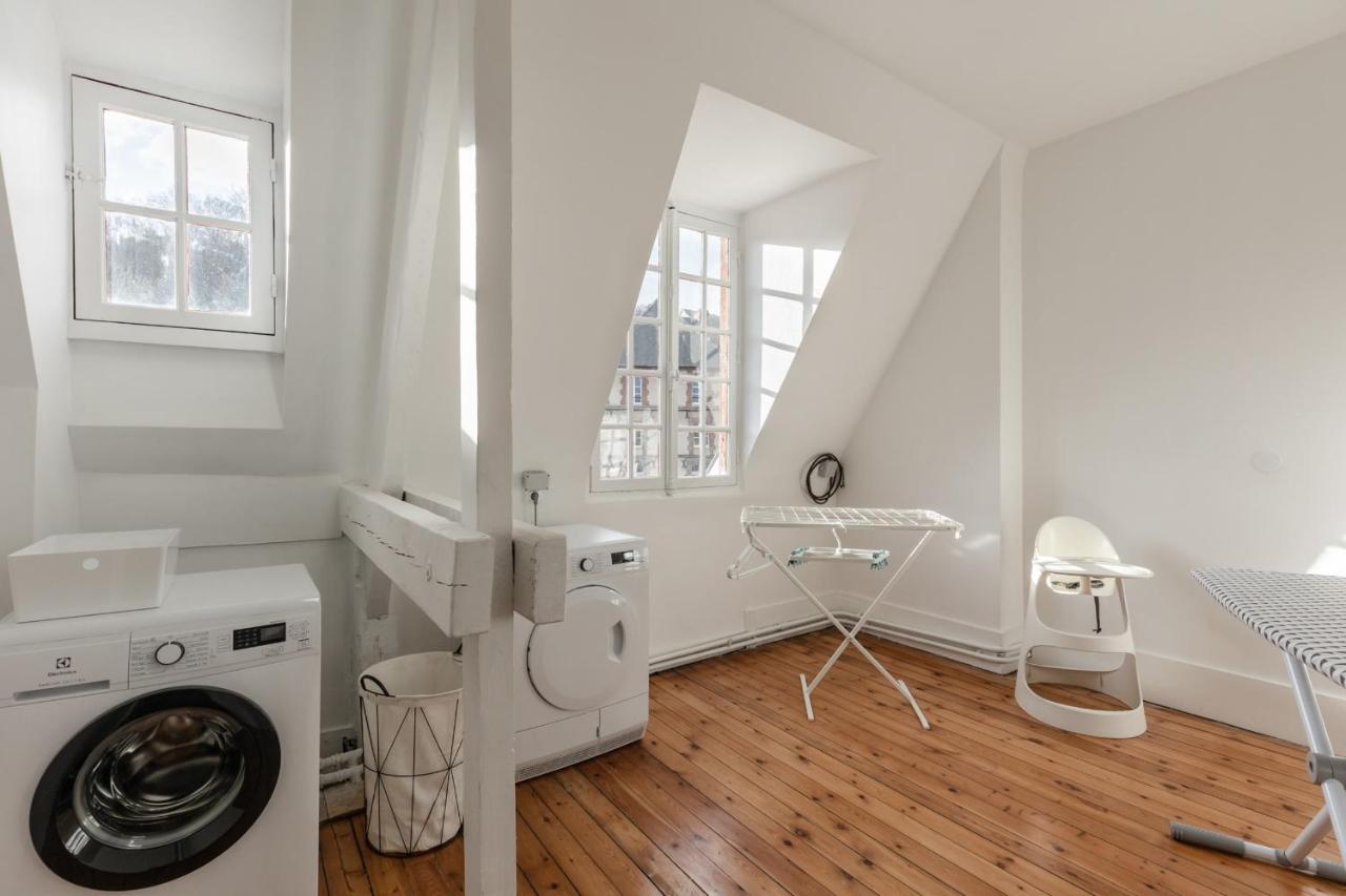 Le Manoir Des Embruns 14P - Location N1- Terrace- Public Parking 2 Min Villa Honfleur Eksteriør billede