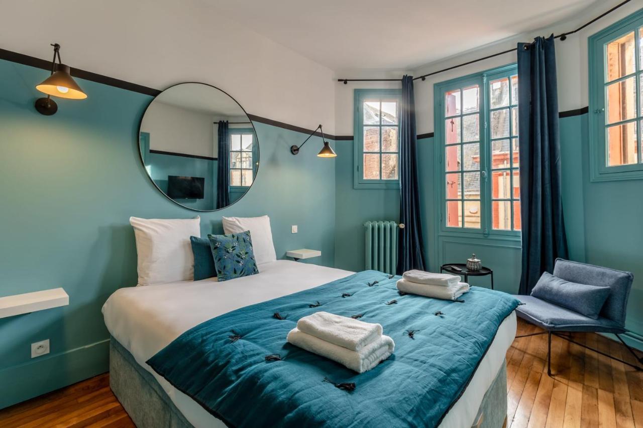Le Manoir Des Embruns 14P - Location N1- Terrace- Public Parking 2 Min Villa Honfleur Eksteriør billede