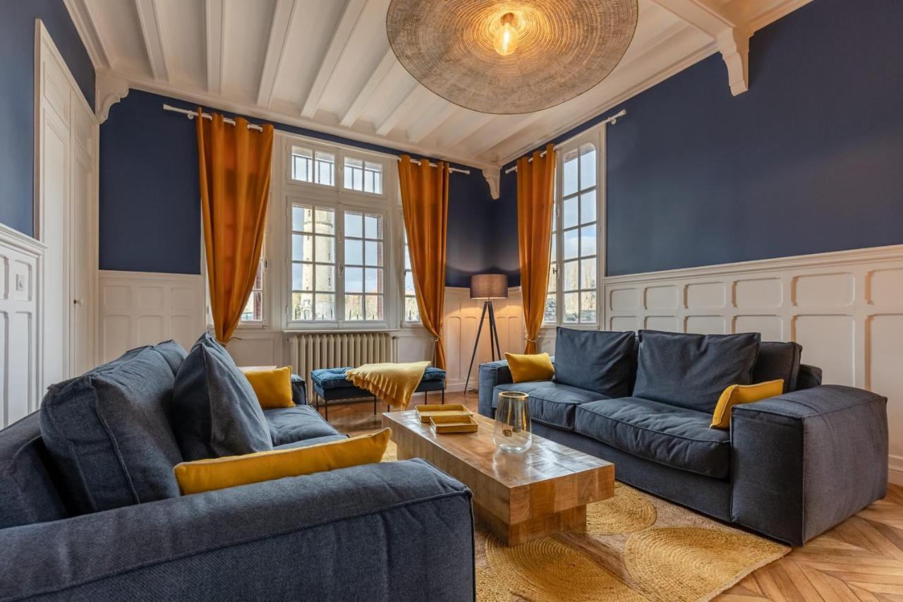 Le Manoir Des Embruns 14P - Location N1- Terrace- Public Parking 2 Min Villa Honfleur Eksteriør billede