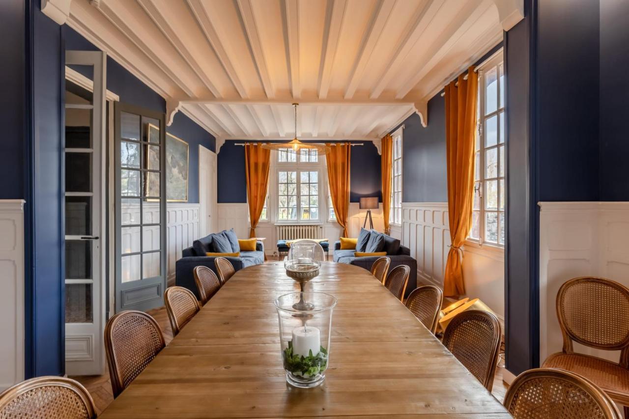 Le Manoir Des Embruns 14P - Location N1- Terrace- Public Parking 2 Min Villa Honfleur Eksteriør billede